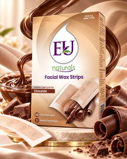 Eu Chocolate Facial Wax Strips 10 Strips Buy one get one free