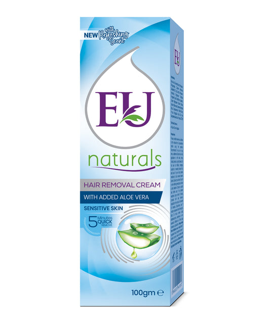 EU Hair Removing Cream (100g Tube - Sensitive Skin)