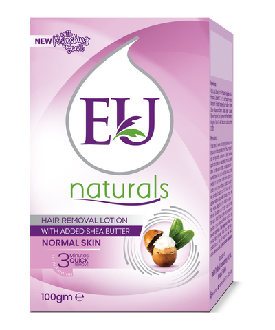 Hair Removing Cream (100g Jar - Normal Skin) EU Naturals
