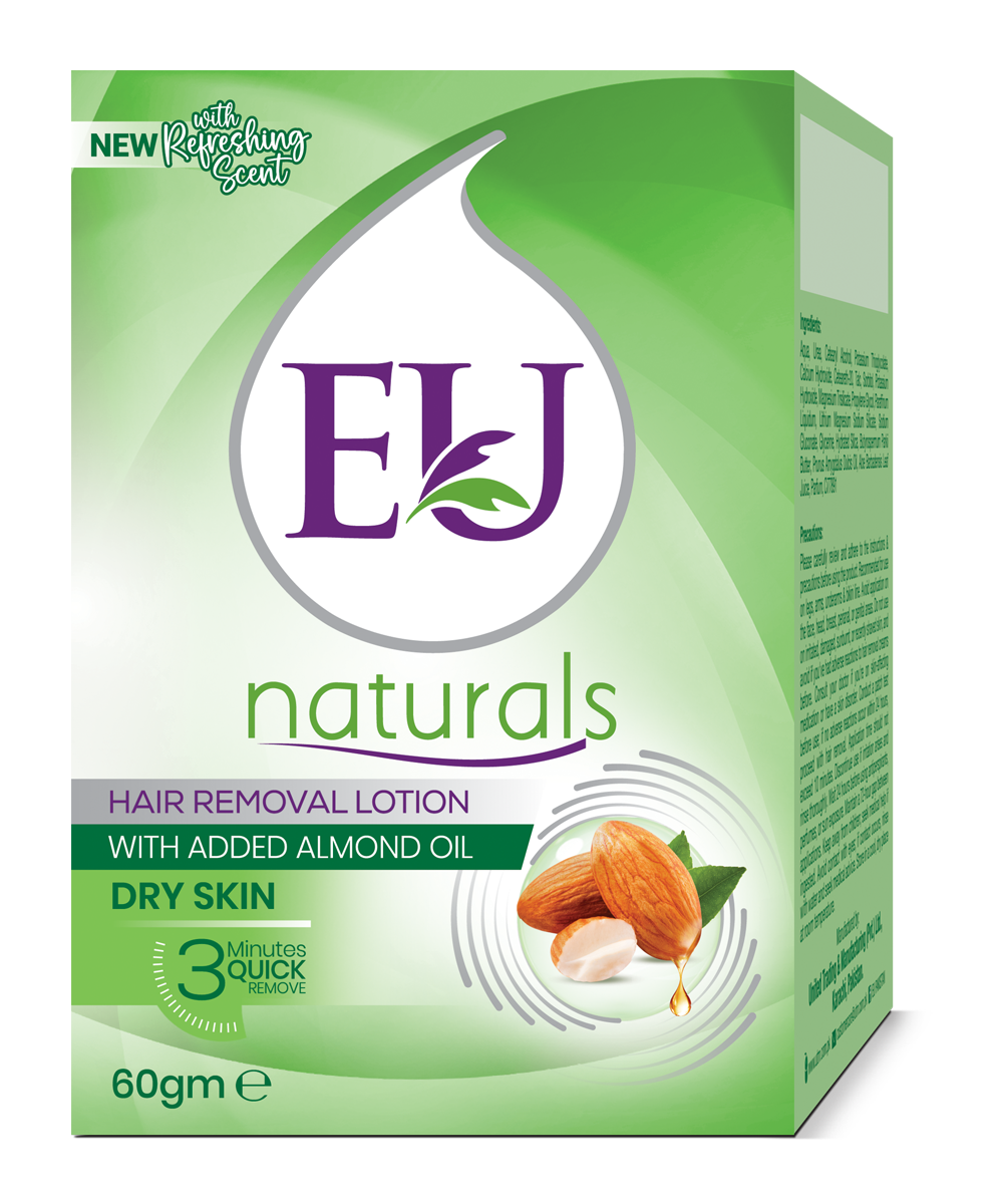 EU Hair Removing Cream (60g Jar - Dry Skin)