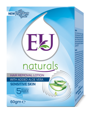 Hair Removing Cream (60g Jar - Sensitive Skin)- EU Naturals