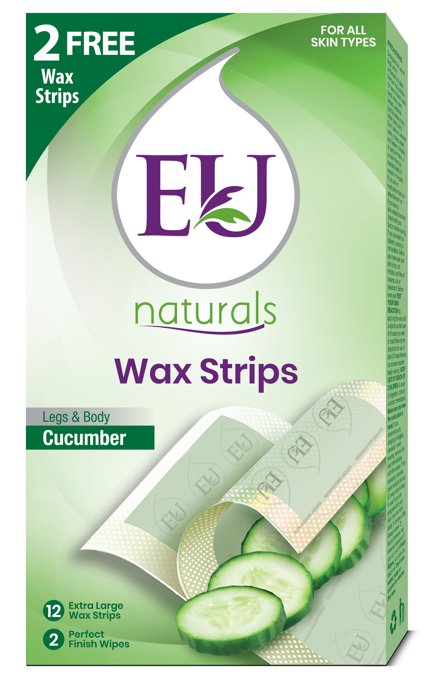 EU Wax Strip (Cucumber)