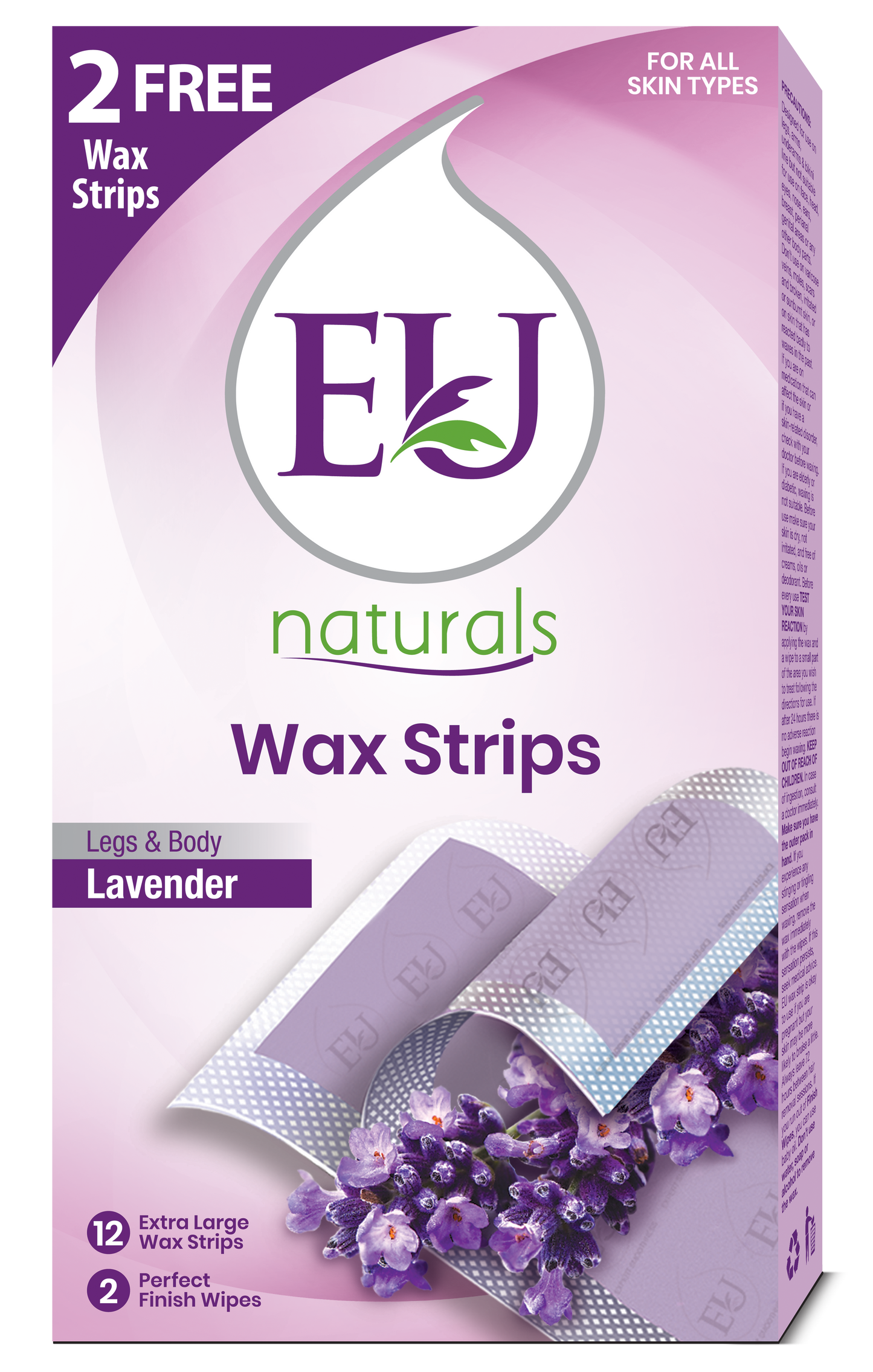 EU Wax Strip (Lavender)