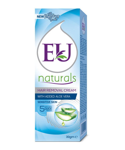 EU Hair Removing Cream (30g Tube - Sensitive Skin)