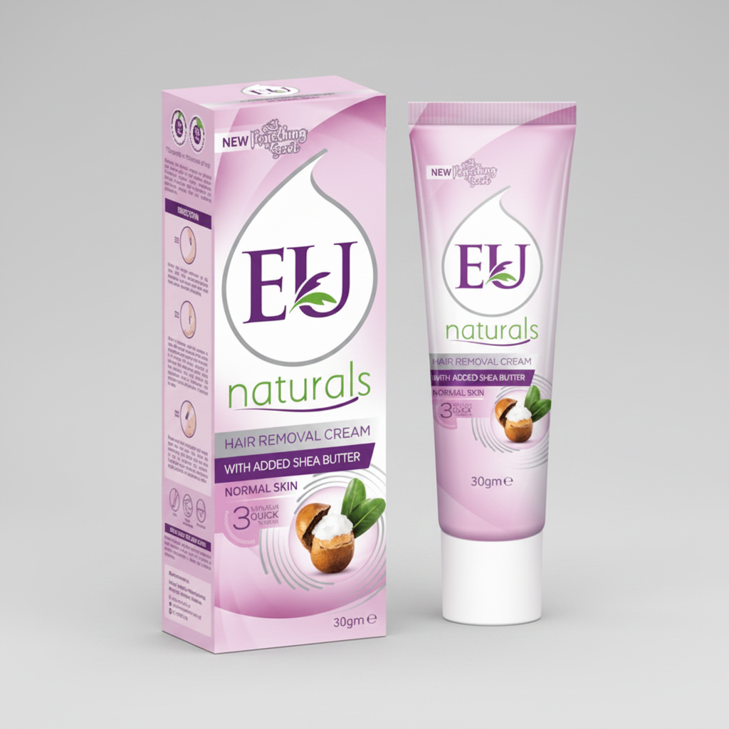 Hair Removing Cream (30g Tube - Normal Skin) Eu naturals