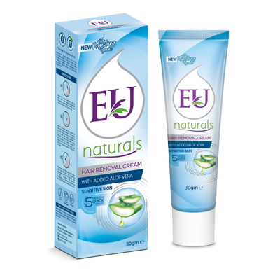 Hair Removing Cream (30g Tube - Sensitive Skin) EU Naturals
