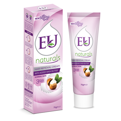 Hair Removing Cream (75g Tube - Normal Skin)- EU Naturals