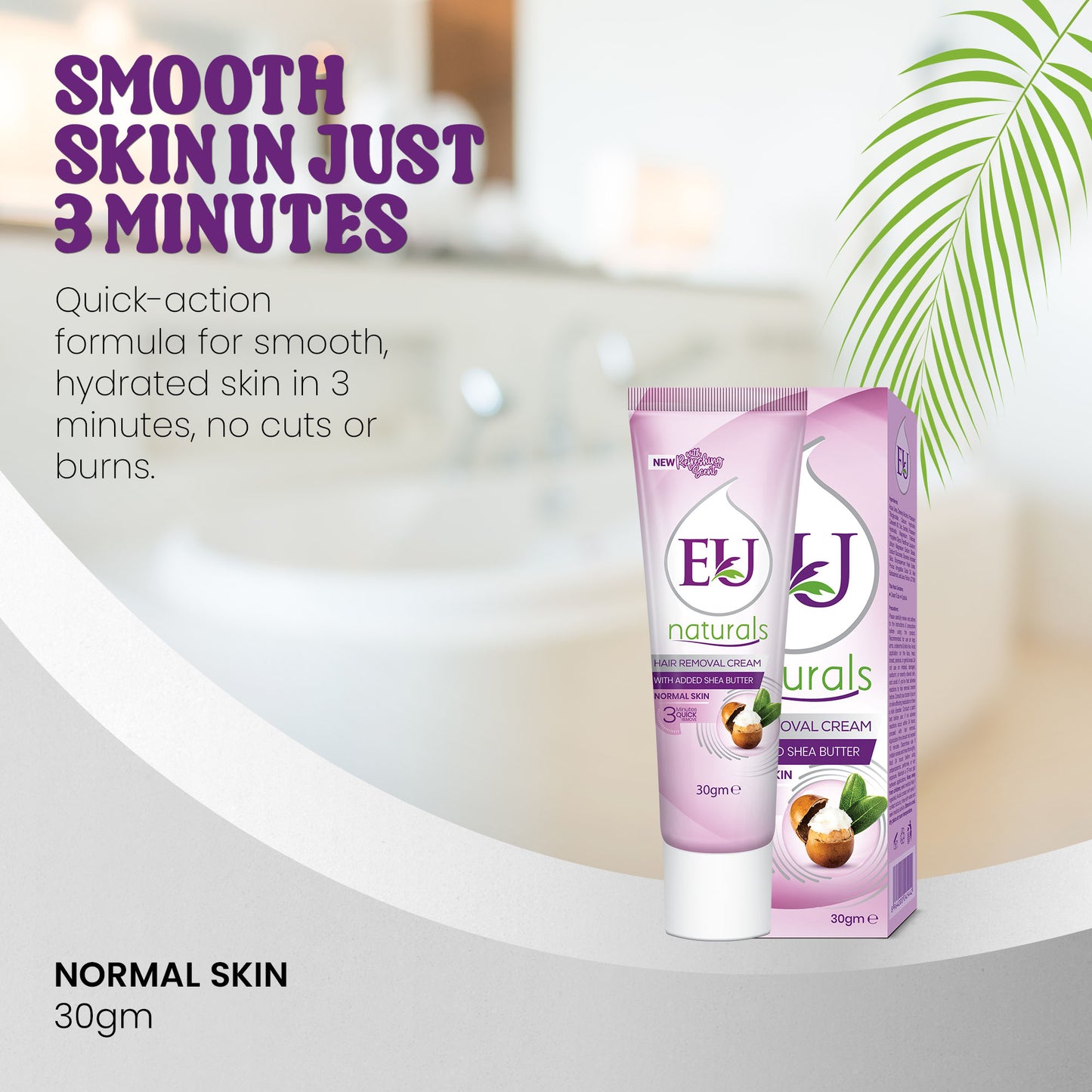 EU Hair Removing Cream (30g Tube - Normal Skin)