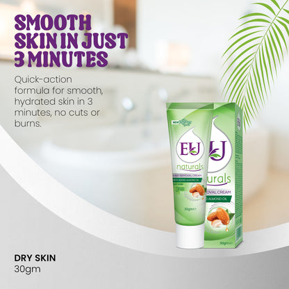 EU Hair Removing Cream (30g Tube - Dry Skin)