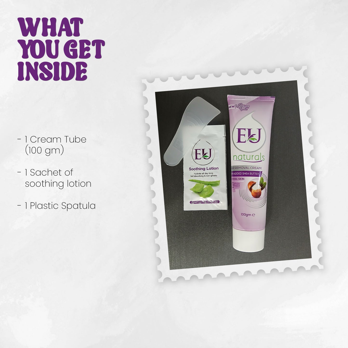 EU Hair Removing Cream (100g Tube - Normal Skin)
