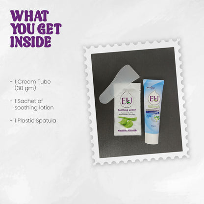 EU Hair Removing Cream (30g Tube - Sensitive Skin)