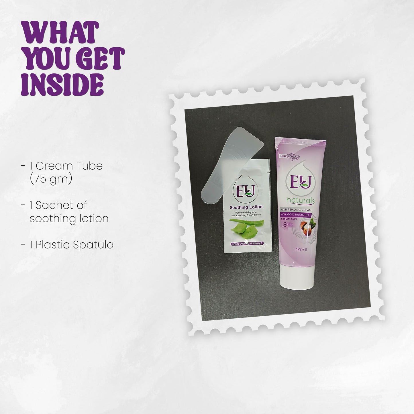 EU Hair Removing Cream (75g Tube - Normal Skin)