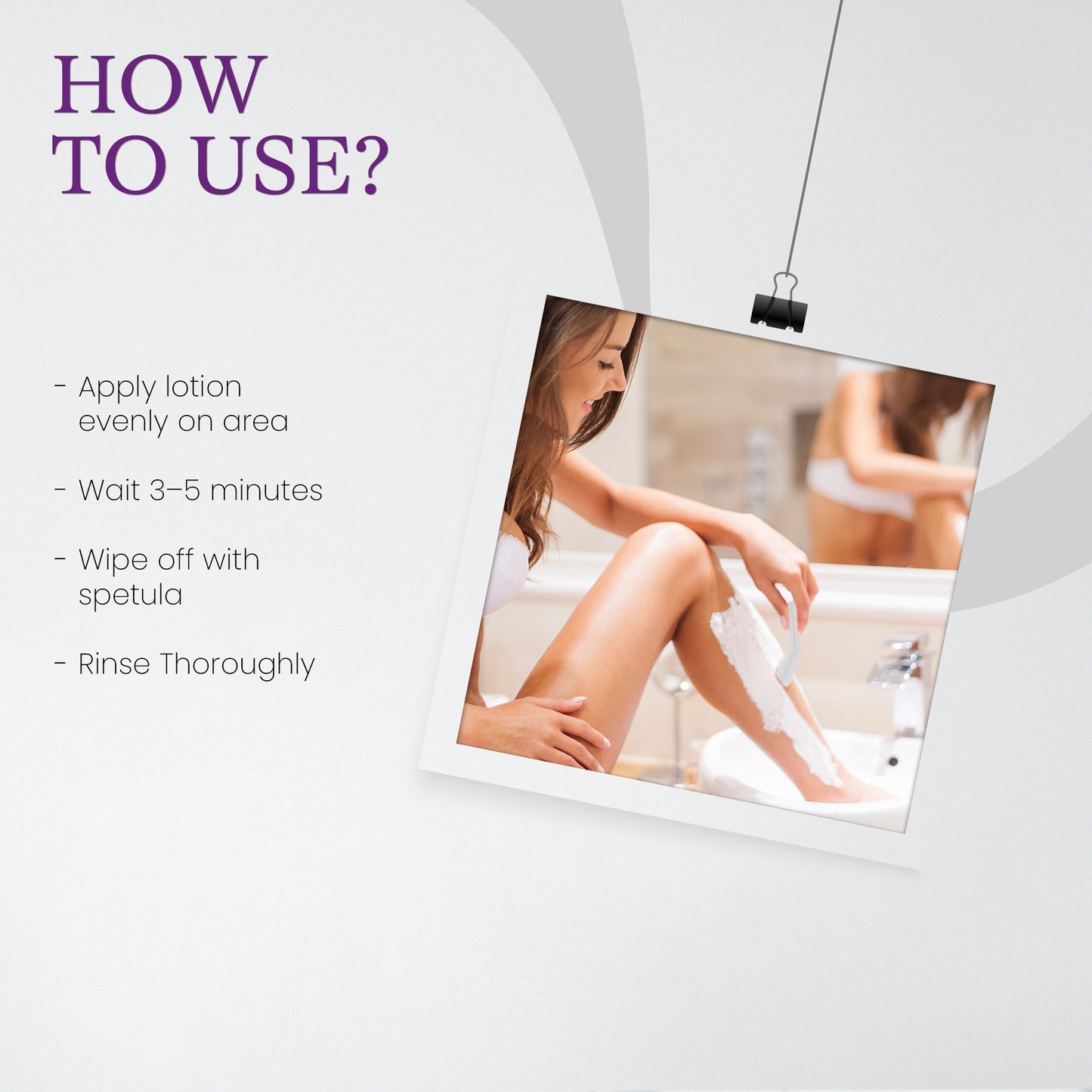 EU Easy Hair Removal Lotion 200gm - Smooth Skin in Just 3 Minutes!