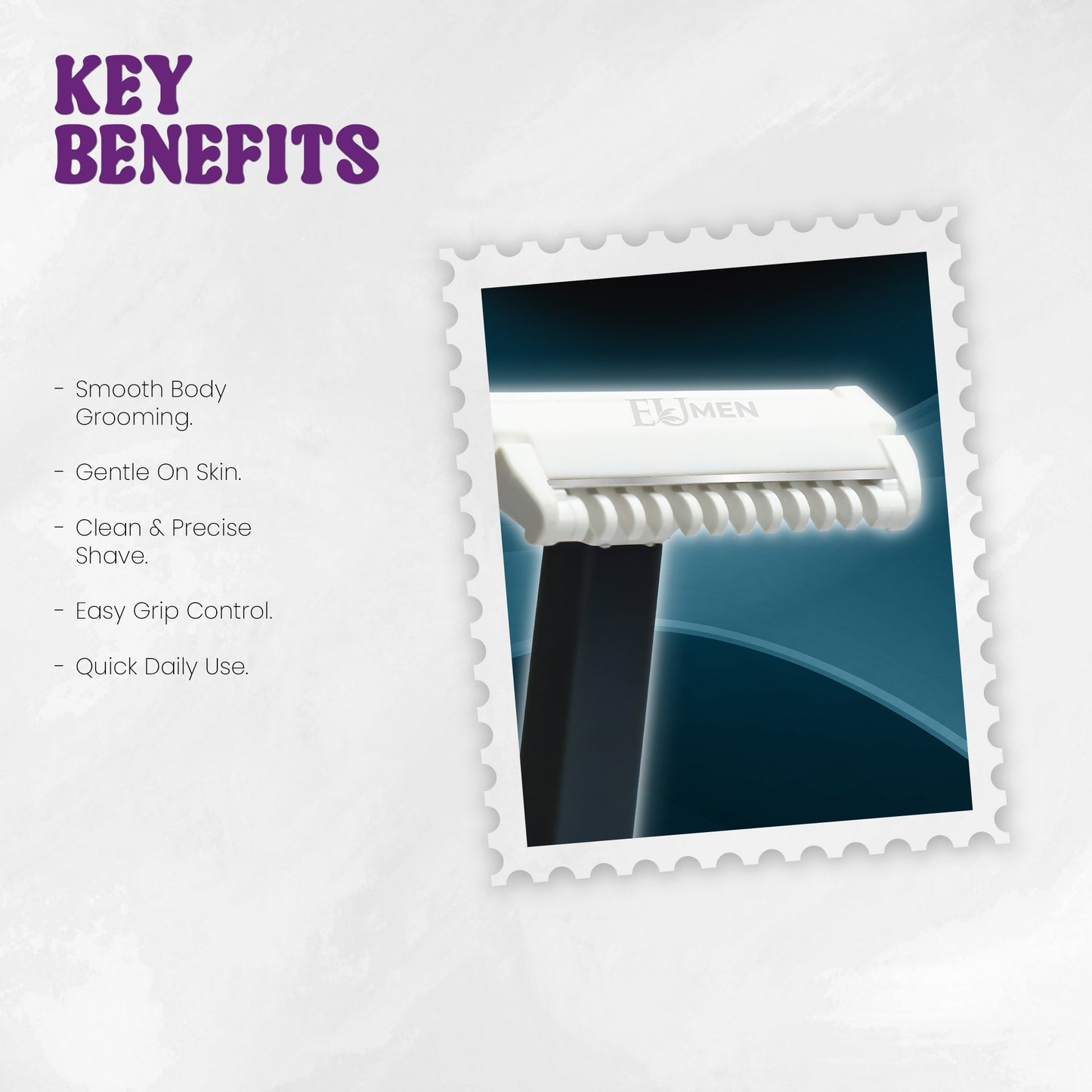 EU Men’s Hygiene Razor Pack of 5