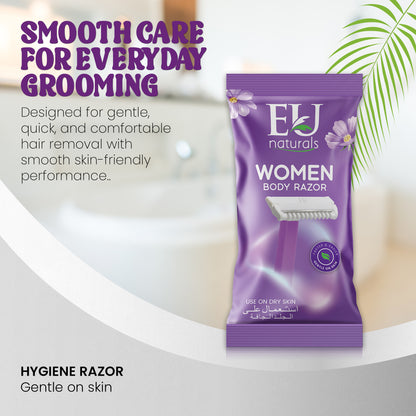 EU Women’s Hygiene Razor Pack of 5