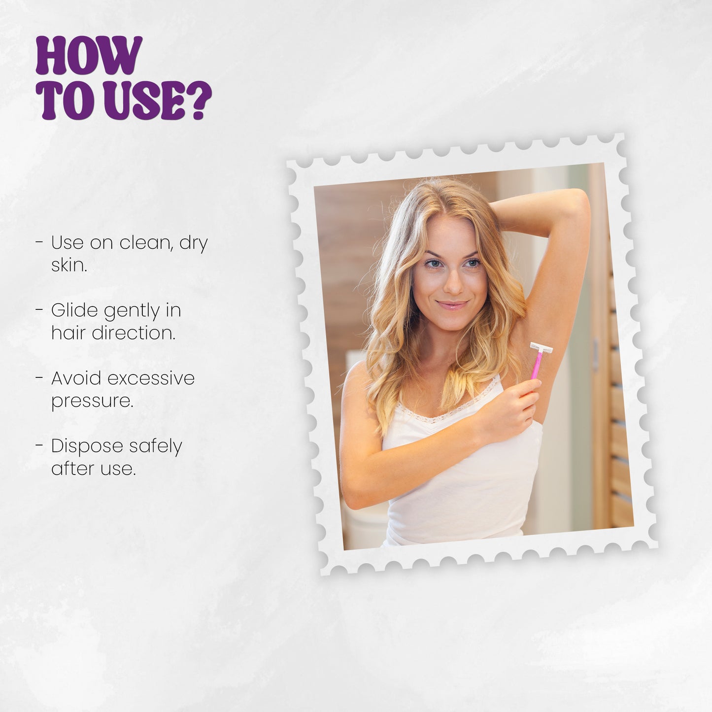 EU Women’s Hygiene Razor Pack of 5