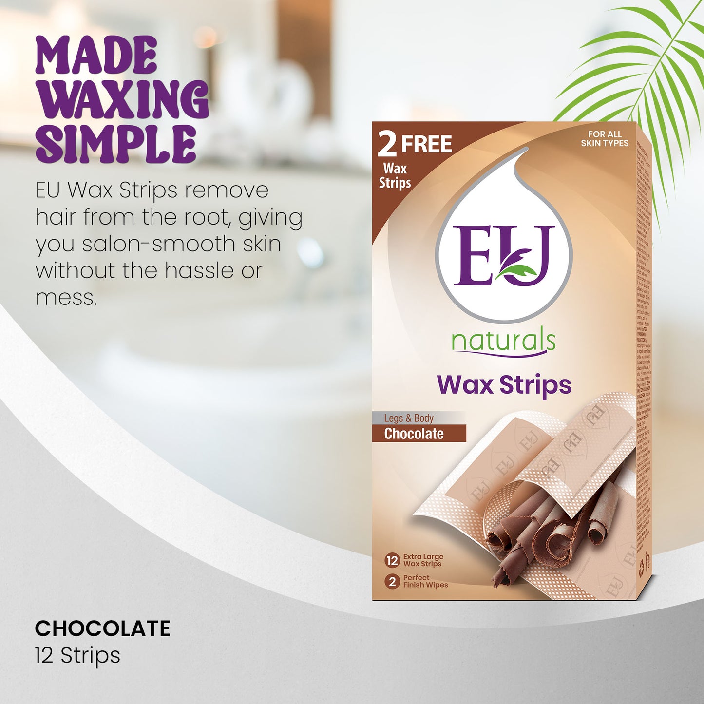EU Wax Strip (Chocolate)