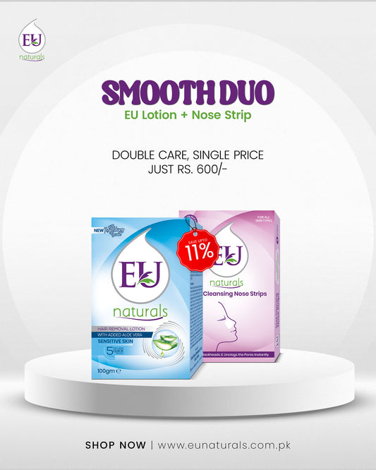 Smooth Duo EU Lotion + Nose Strip